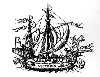 Le navire « Victoria » de Fernand de Magellan, le premier à faire le tour du monde
